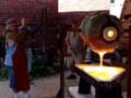 First Hot Glass Casting Pour at The Doug