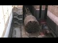 The "Mole": Tunnel boring machine TBM. Talpa tube in Brescia