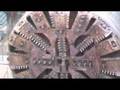 The Mole: Tunnel boring machine TBM. Talpa tube in Brescia