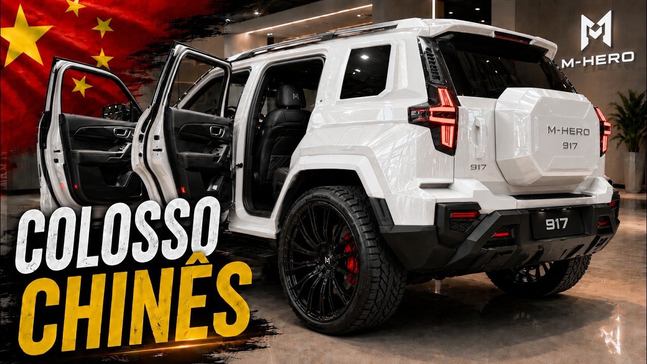 DOMÍNIO CHINÊS! 10 SUVs QUE VÃO TOMAR O MERCADO EM 2026 E 2027