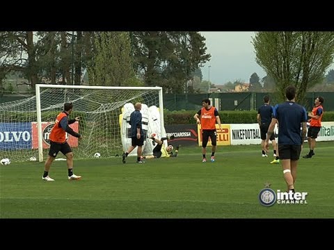 ALLENAMENTO INTER REAL AUDIO 08 04 2014
