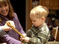 Robert and daddy playing the flute Robert and daddy playing the flute