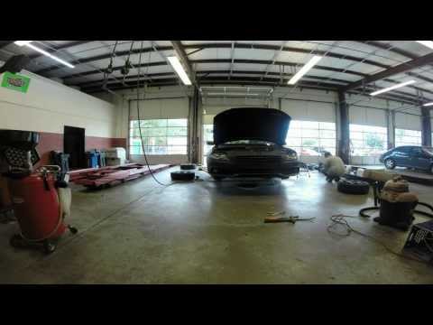 Time lapse on coilover install. Audi A4 B8. FK Coilovers