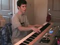 ryan plays apologize by one republic on the piano