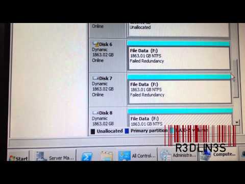 how to rebuild raid 1 windows 7