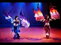 Tanna Valentine & Yoshina Fighting Fish Fantasy Bellydance duet from The Zoo show - fan veils