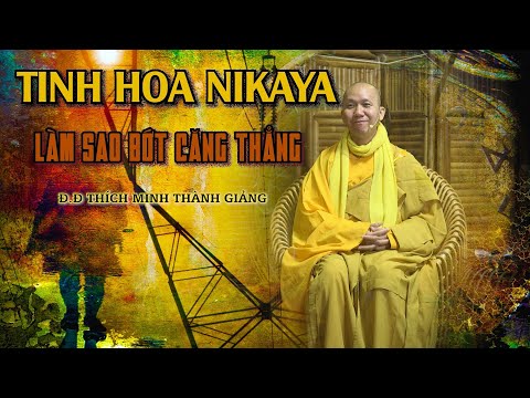 Tinh Hoa NIKAYA – Làm Sao Bớt Căng Thẳng Tinh Hoa NIKAYA – Làm Sao Bớt Căng Thẳng