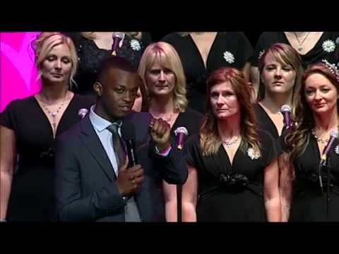 George The Poet performing at the Responsible Business Gala Dinner 2014
