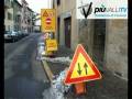 videos de Via 4 Novembre si fermano i lavori