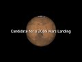 candidate for a mars landing