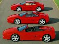 Ferrari f355 Spiders and Berlinettas