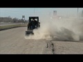 Quick Attach Mini Skid Steer Sweeper Angle Broom
