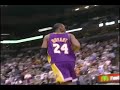kobe bryant 40 points 13 rebounds 8 assists vs minn  2006 07