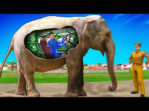 जादुई हाथी Magical Elephant Village Comedy हिंदी कहानिया Hindi Kahaniya Hindi Comedy Stories Kahani