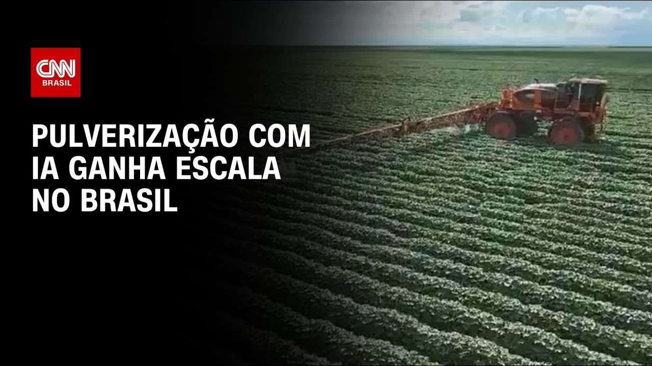 Pulverização com IA ganha escala no agronegócio brasileiro; confira | CNN PRIME TIME