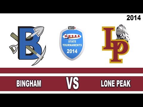 5A Boys Basketball: Bingham vs Lone Peak Utah High School State Tournament 3/6/14