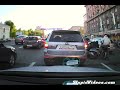 Motociclista choca contra auto en plena avenida