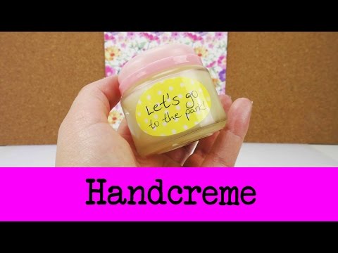 Handcreme selber machen | reichhaltige Handpflege für den Herbst & Winter | mit Kokosöl & Mandelöl