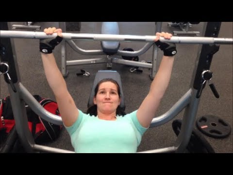 HOLY MILF! Marc and Katie Are Back For Some Nasty Chest and Bicep Training!
