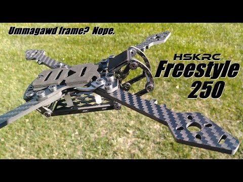 HSKRC Freestyle 250 (Ummagawd Clone) Frame Review from Banggood
