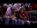 LeBron James makes a kid cry