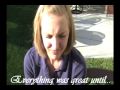 Girl makes a friend.
