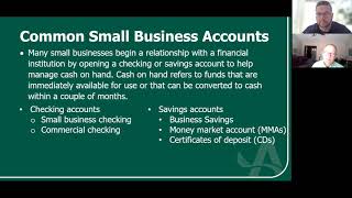 Small Business Banking Services with Ken Fouts