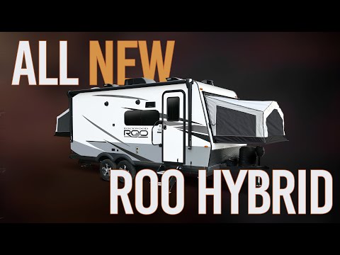 Thumbnail for The All NEW 2023 Rockwood Roo Hybrid Travel Trailer Overview Video