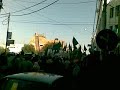 himpunan bantahan serangan israel terhadap palestin di irbid jordan