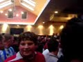bishops blaize, pre-match. the boyle leads chants from the i