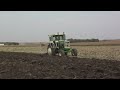 Oliver 2255 Cat 3208 V8 plowing Oliver 2255 Cat 3208 V8 plowing