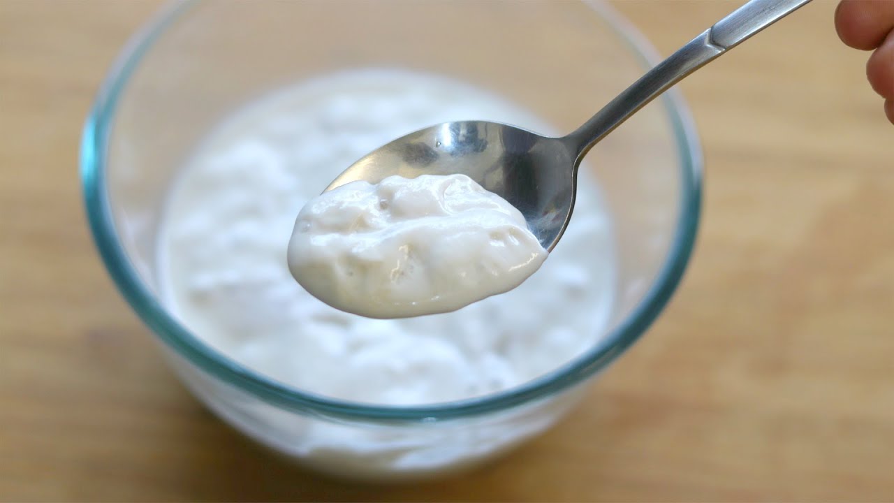 How To make Cashew Yogurt Vegan Cashew Curd Recipe Dairy Free Curd