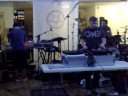 DJ Pdex, Rout and Andy jamming @ Enter Shikari rehersal