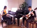 Rondo 1 by Mauro Giuliani, by the Piano and Guitar Duo