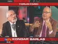 Emre Kongar - Mehmet Barlas, Yorum Farki, 28 Kasim 2007, 1/2
