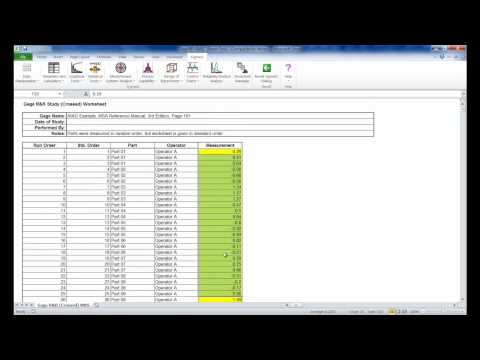 how to interpret a gauge r&r