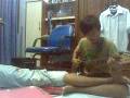 Biarkanlah Kumenyembah ( accoustic by Clara & Ariel)