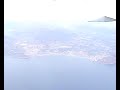 benidorm y isla de benidorm desde el aire hacia mallorca