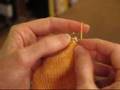 Short Row Heel with YOs, Part 2