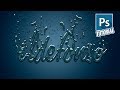 TEXTO ESTILO METAL LIQUIDO PHOTOSHOP