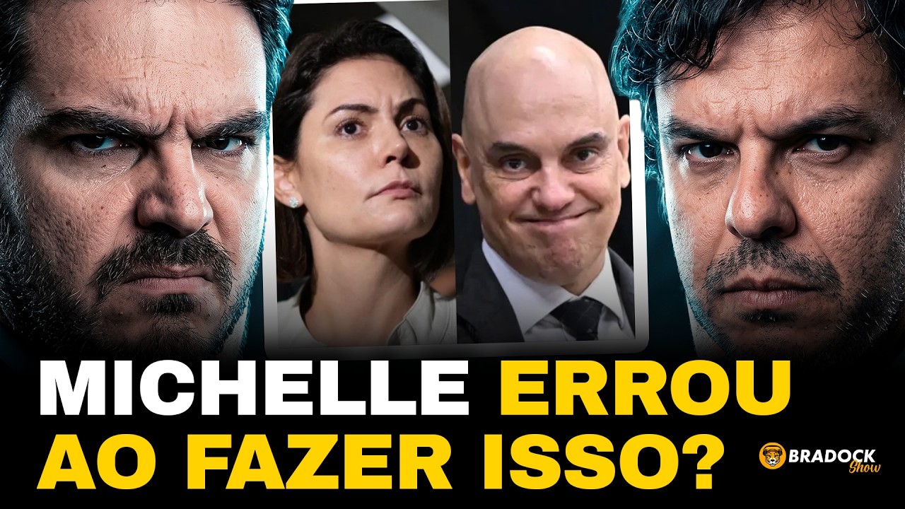 MICHELLE BOLSONARO ERROU? CONSTANTINO E ADRILLES MANDAM A REAL!