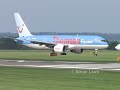 757 Bird strike during take off and emergency landing