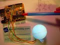 LED Light with Ping Pong Ball Diffuser LED Light with Ping Pong Ball Diffuser