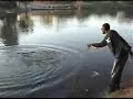 HUGE TROUT JUMPING OUT THE WATER -FISHING WITH RIPPN LIPPS