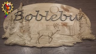 3d custom door sign