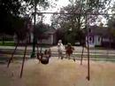 swinging againn.