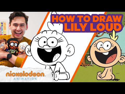 video-linktoworks-How to Draw Lily Loud from The Loud House ️ 🎨 Draw Along ...