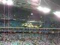NRL Grand Final - Black Hawk Helecopter inside the stadium