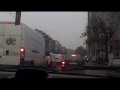 De prin trafic …