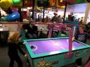 Thanksgiving 2008 Air Hockey Competition - Devyn vs. Alex
